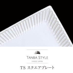丹波焼 TANBA STYLE スクエアプレート Sサイズ｜tanbasasayamacom