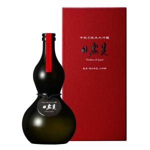 ギフト 日本酒 日高見 ひたかみ 中取り 純米大吟醸 黒色ひょうたんボトル 箱入り 720ml 宮城 平孝酒造