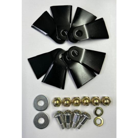 斜面畦草刈機：AZ852・AZ853・AZ853A 用　替刃セット（1台分）