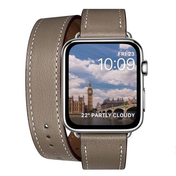 コンパチブル Apple Watch バンド, は本革を使い, iwatch Ultra SE se...