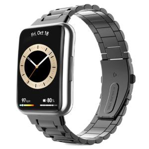 Miimall 対応Huawei Watch Fit 2 バンド ステンレス ファーウェイ ウォッチ Fit 2 交換バンド 金属 高級ステ｜tanda-shops