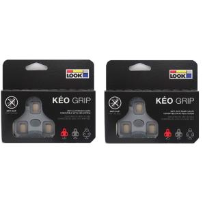 2個セット LOOK(ルック) KEO グリップクリート GRIP CLEAT (グレー(可動4.5°)) 並行輸入品｜tanda-shops