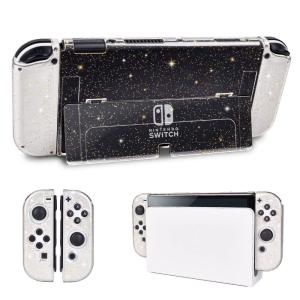 DLseego Switch OLED 用 ケース ニンテンドースイッチ有機el カバー 有機elモデルケース 分離式カバー TPU素材 超｜tanda-shops