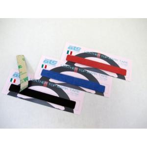 ITALIA SUEDEレザートップマークテープ（ITALIA SUEDEleather top mark tape)｜tandtshop-ink