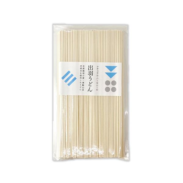 自然栽培 出羽うどん 250g　無肥料 無農薬 無添加　小麦粉と塩と水というシンプルな原料を使用して...