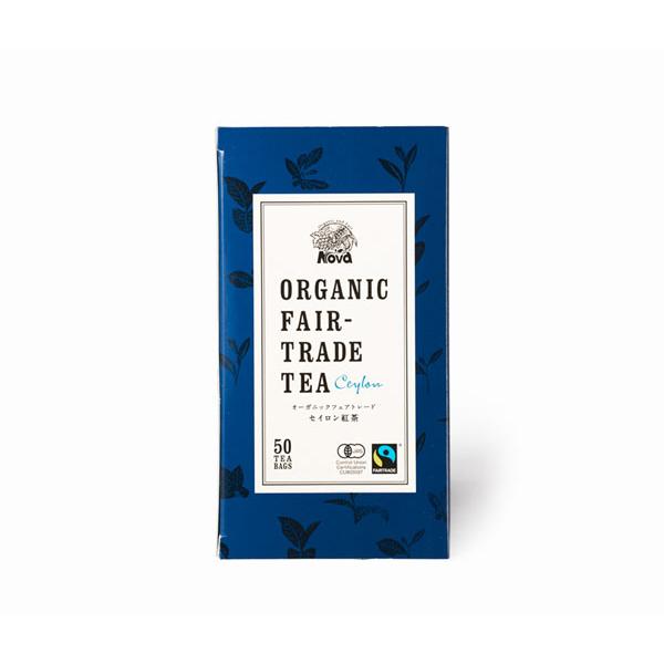 有機フェアトレード セイロン紅茶 ティーバッグ 50TBX2g　無農薬 オーガニック　茶葉が夜霧に包...