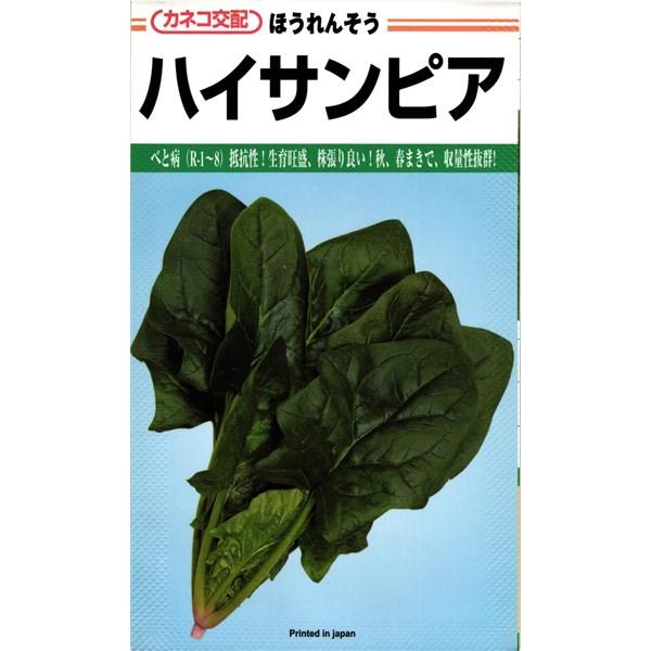 ホウレンソウ 種&lt;br&gt; 『ハイサンピア』  カネコ種苗/M：3万粒