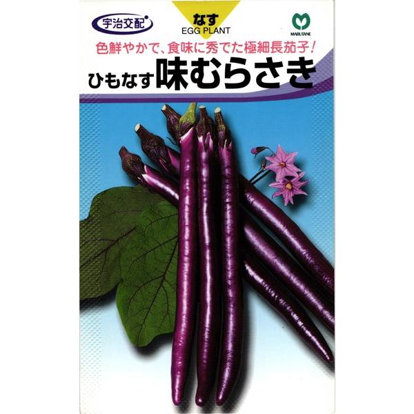 紫ナス 種&lt;br&gt; 『味むらさき』  丸種/2000粒