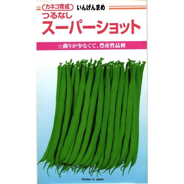 カネコ種苗 インゲン いんげん豆 スーパーショット 小袋