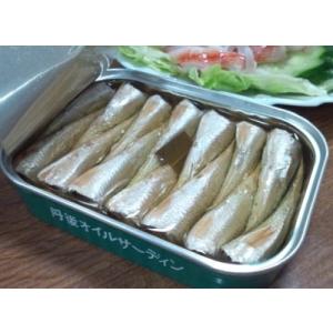 京都丹後竹中缶詰 オイルサーディン青缶3缶国産...の詳細画像2