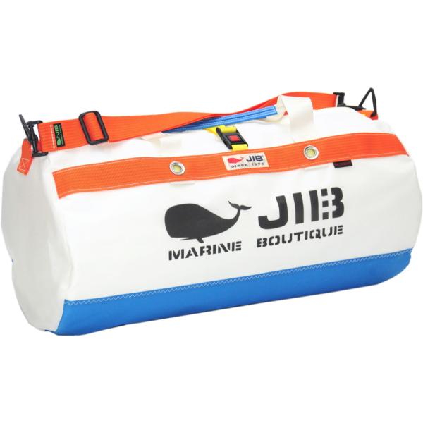 DMB JIB ダッフルバッグMボーダー ロケットブルー×オレンジ　プラパーツ仕様　DMB236