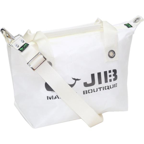 FTS86 SB40MM33 JIB セット販売 ファスナートートSホワイト ＋ 40mm幅無地ショ...