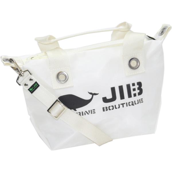 FTSS76 SB25MM24 JIB セット販売 ファスナートートSSホワイト ＋ 25mm幅無地...