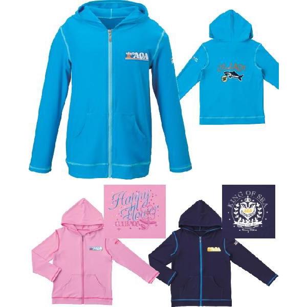 KW-4349 エーキューエー AQA UV ラッシュパーカーキッズII