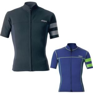 KW-4405N エーキューエー AQA UV ウエットトップジップショートIII メンズ