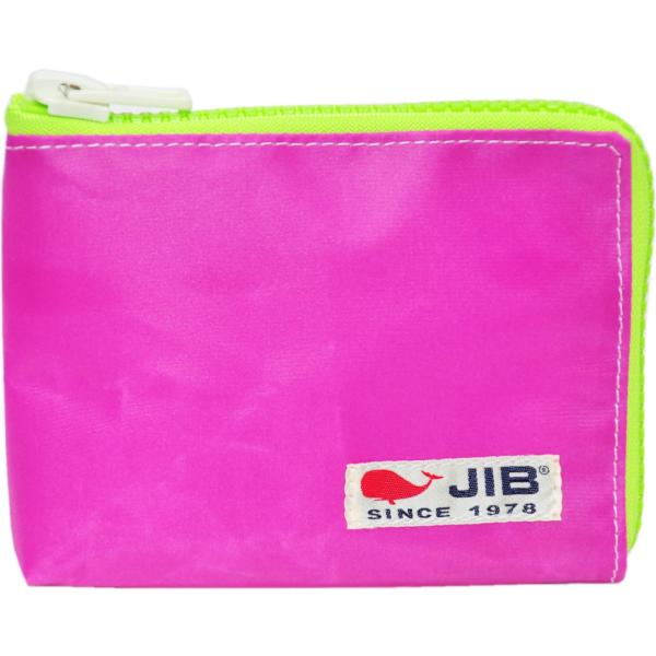 MCS JIB マイクロクラッチラージS　MCS32　ピンク×蛍光グリーンファスナー／白タグ