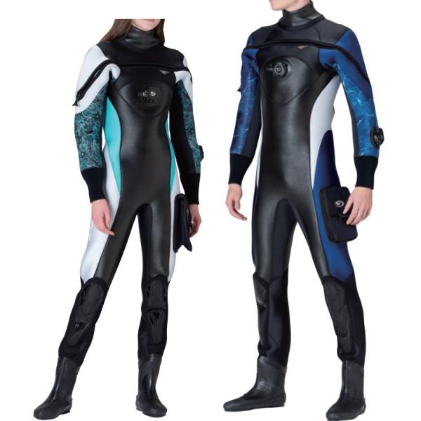 ワールドダイブ　ドライスーツ　＊3.5mm／MF1／WORLD DIVE(ワールドダイブ)