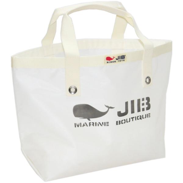 TM JIB オープントートM ホワイト　ファスナー無しタイプ　TM82