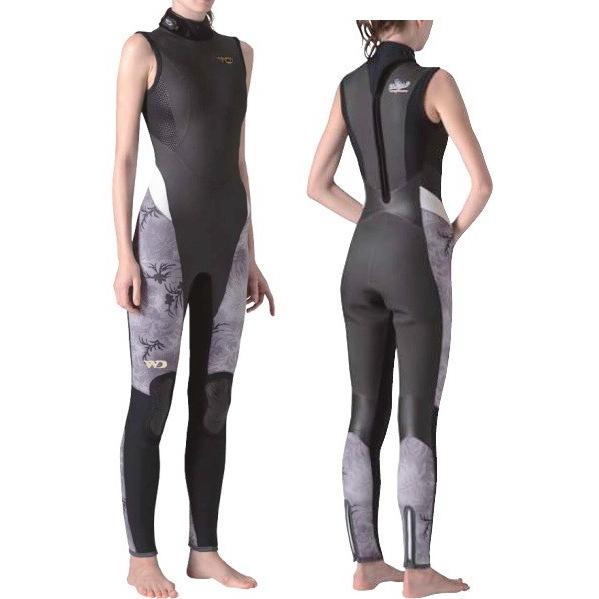 ワールドダイブ　ダイビング用ウェットスーツ　＊3mmスリーブレス　XB　WORLD DIVE(ワール...