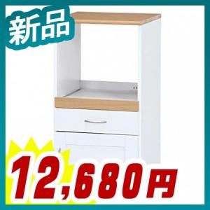 不二貿易（Fuji Boeki） キッチン収納 食器棚 幅90×奥行39.5×高さ89cm