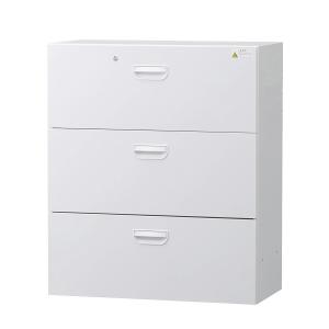 イトーキ（ITOKI） eS cabinet エスキャビネット 書庫 収納 3段