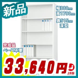 オープン書庫 5段 深型タイプ キャビネット 書庫 収納 完成品 戸棚 書棚 新品 送料無料 オフィス家具市場オリジナル製:HCB-TDシリーズ