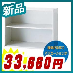 オープン書庫 2段 法人様のみ 大阪一部地域送料無料 H702タイプ 上置き 下置き 壁面書庫 システム収納 日本製 新品 井上金庫製:ICシリーズ IC-0907F BK｜tanimachi008