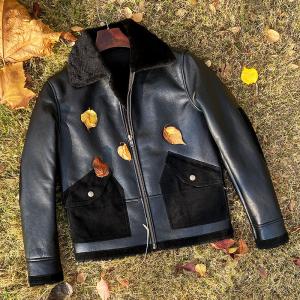 ムートンジャケット B3 フライトジャケット 革ジャン B-3ムートン