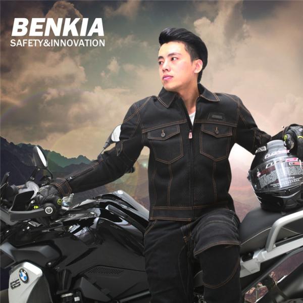 BENKIAバイクジャケット メッシュジャケット 春夏秋　レーシング 登録商標番号5838742　小...