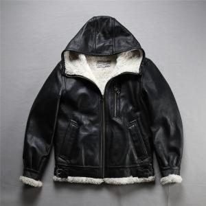 ラム革ジャケット 裏ボア フライトジャケット 本革ジャケット 羊革
