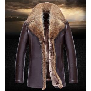 【美品】ボマージャケット ブラウン　フリーダムオリジナルレザージャケット 2412-djan.jpg