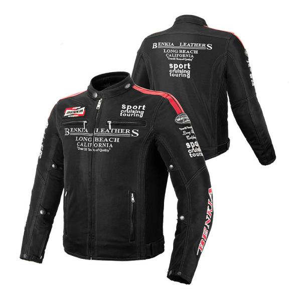 バイクジャケット　メッシュジャケット　バイクウェア 　オートバイジャケット　 メンズ　春夏秋向け プ...