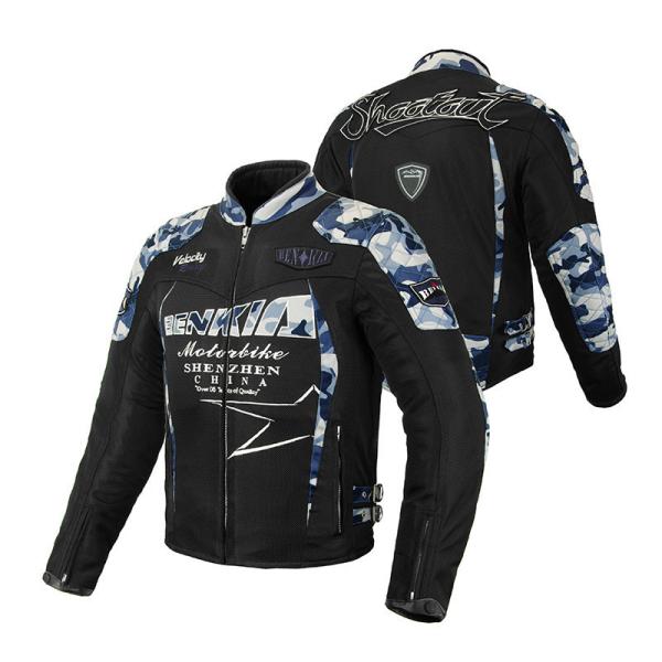 バイクジャケット　メッシュジャケット ライダースジャケット　バイクウェア 　オートバイジャケット　迷...