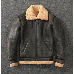 ムートンジャケット B3 フライトジャケット 革ジャン B-3