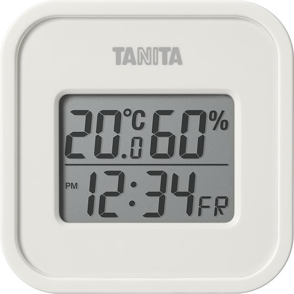 デジタル温湿度計　TT-588　アイボリー