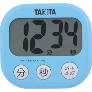 【タニタ】デジタルタイマー でか見えタイマー TD-384　アクアミントブルー