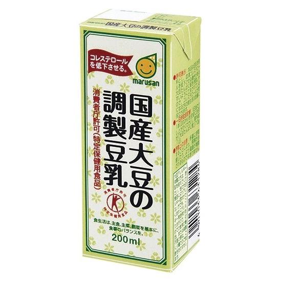 マルサン 国産大豆の調製豆乳　２００ｍｌ