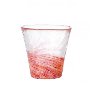 12色のグラス 珊瑚：津軽びいどろ・北洋硝子・フリーカップ・コップ・タンブラー｜tanken