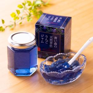 青い森の天然青色りんごジャム(小):天然青色色...の詳細画像2
