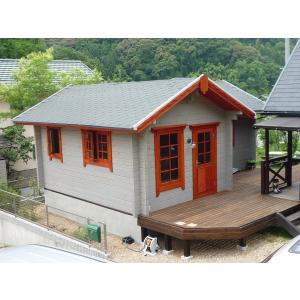 ログハウス ミニログハウス ルースA(ログ厚7...の詳細画像3