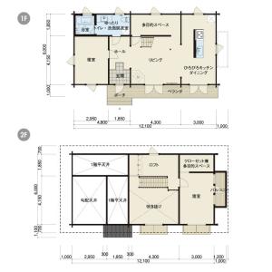 ログハウス シーピ(ログ厚113mm)ダイナミ...の詳細画像1