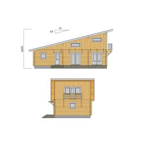ログハウス シーピ(ログ厚113mm)ダイナミ...の詳細画像2