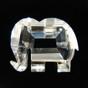 ダイヤモンド ルース 1.169ct Fカラー VS2 象型 エレファント型 ゾウさんの形のダイヤモンド｜tanodiamond