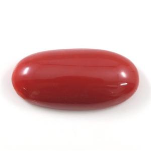 天然サンゴ ルース 裸石 7.628ct 球形 赤珊瑚 さんご レッドコーラル