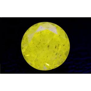 イエローダイヤモンド ルース 0.269ct FANCY BROWNISH GREENISH YELLOW I-1 中央宝石研究所｜tanodiamond