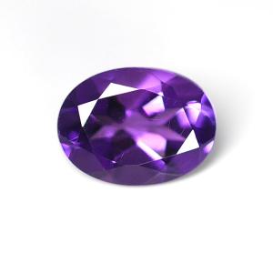 アメジスト ルース 1.13ct オーバル アメシスト 紫水晶｜tanodiamond