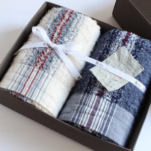 今治タオル コンテックス 40ストライプ ギフトセット Imabari Towel