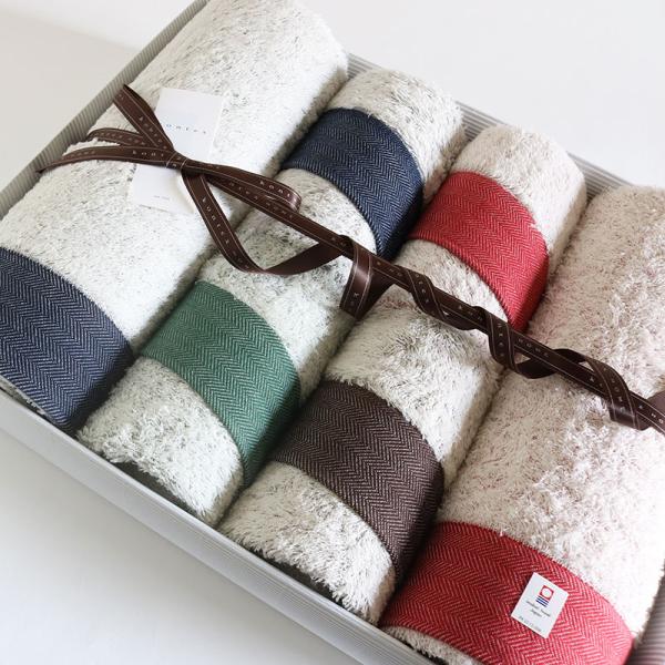 今治タオル コンテックス ヘリンボーン ギフトセット Imabari Towel Kontex He...