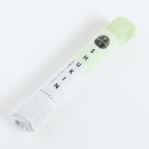 今治タオル コンテックス SHUKIN 手巾 Imabari Towel Kontex SHUKIN ライトグレー/グリーンの商品画像