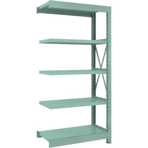 ＴＲＵＳＣＯ　Ｒ３型中量棚　９００×４５０×Ｈ１８００　５段　連結　Ｒ３−６３５５Ｂ　１台（直送）